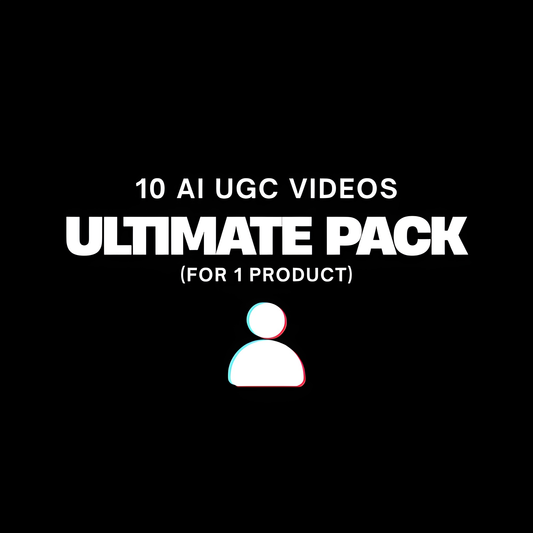 10 UGC TikTok (Ultimate Pack)